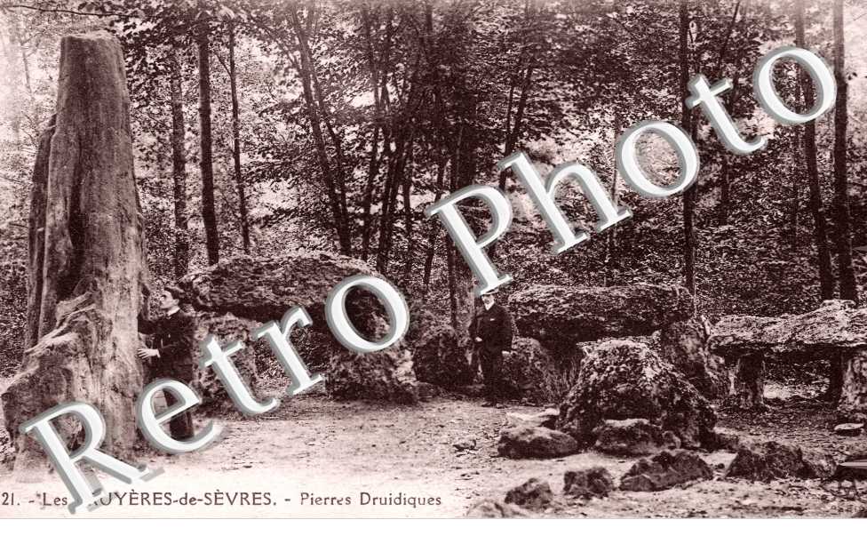 Les Bruyeres de Sevres, Pierres Druidiques
