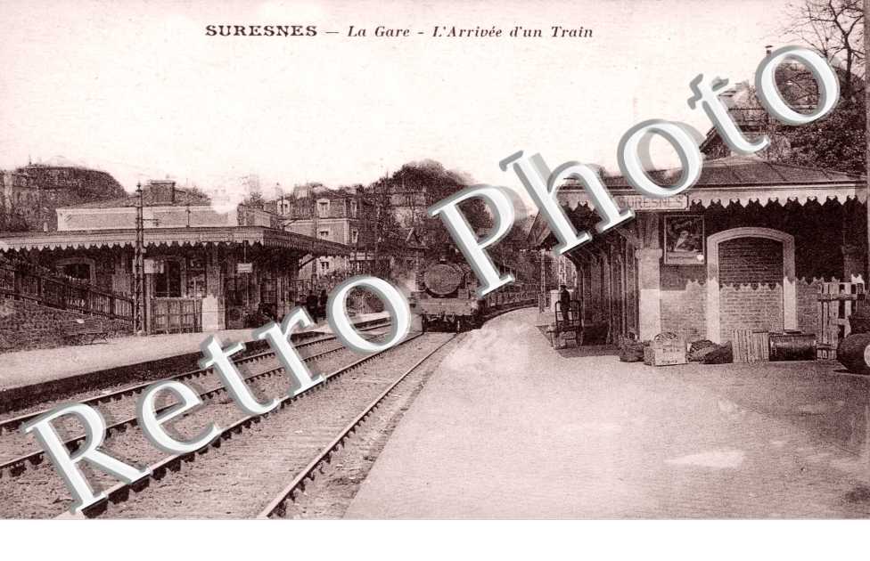 La Gare, l'Arrivee d'un train