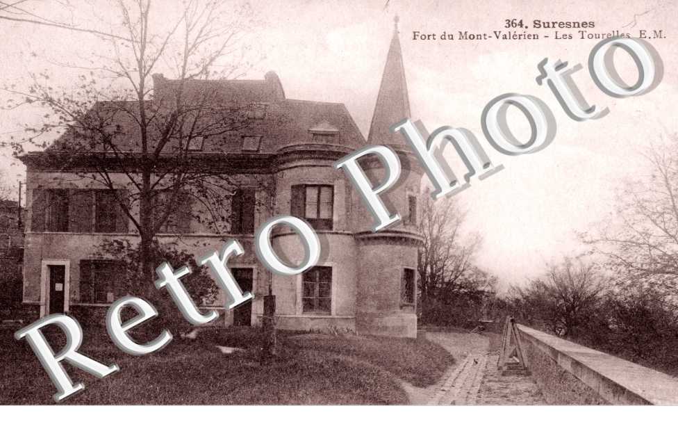 Fort du Mont Valerien, Les Tourelles