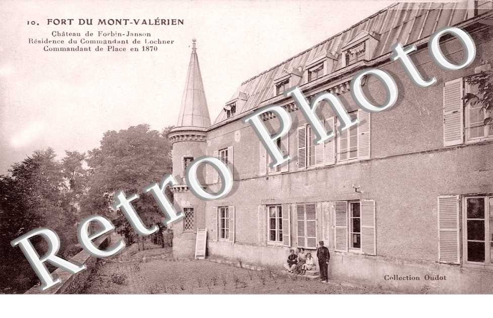 Fort du Mont Valerien, Chateau de Forbin-Janson, Commandant de Lochner