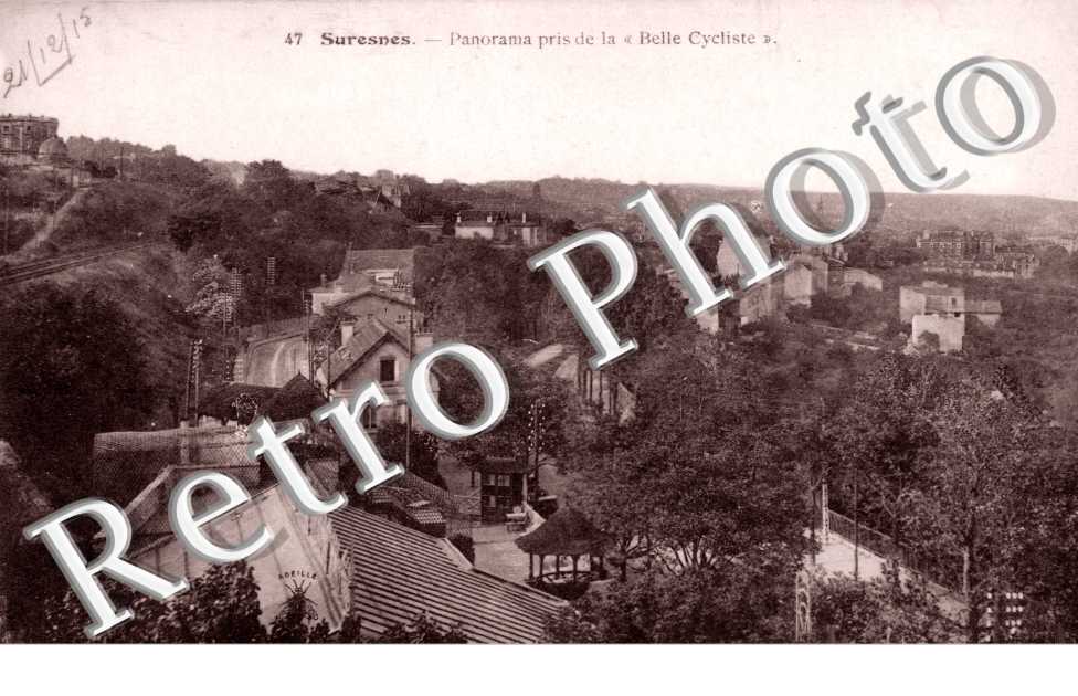 Panorama pris de la ''Belle Cycliste''