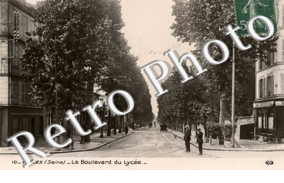 Vue du Boulevard du lycée
