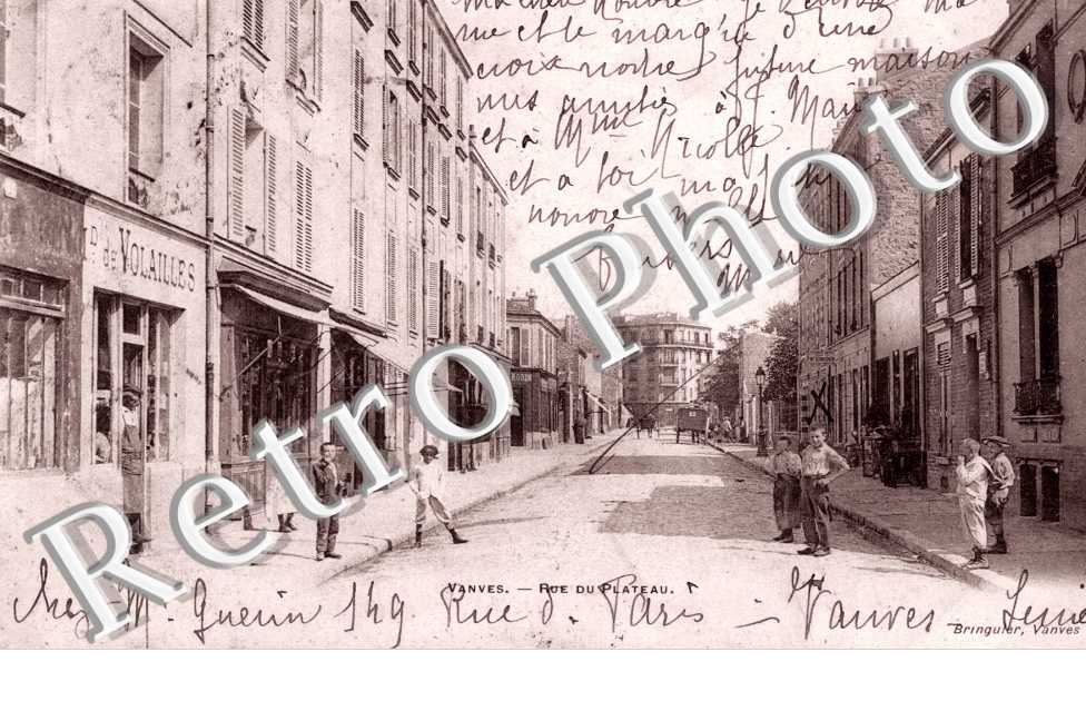 la rue du Plateau