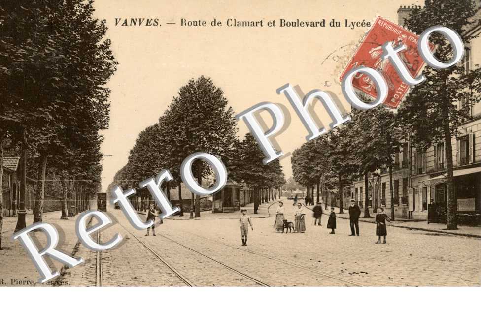 Route de Clamart et boulevard du lycee