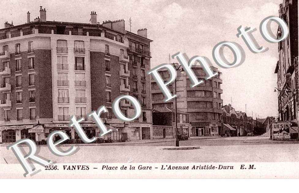 Place de la gare L'avenue Aristide Duru
