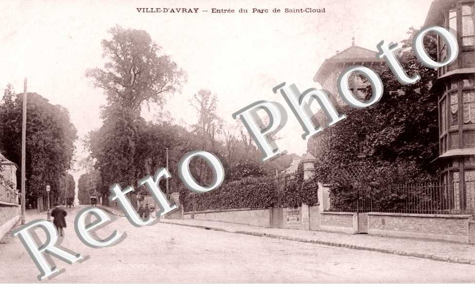 entree du parc de saint Cloud