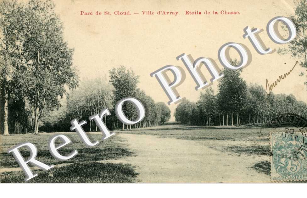Parc de Saint Cloud Etoile de la chasse