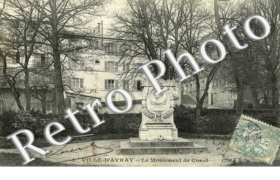 Le monument de Corot
