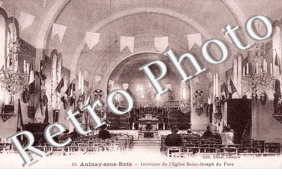 Interieur de l'eglise saaint Joseph du parc