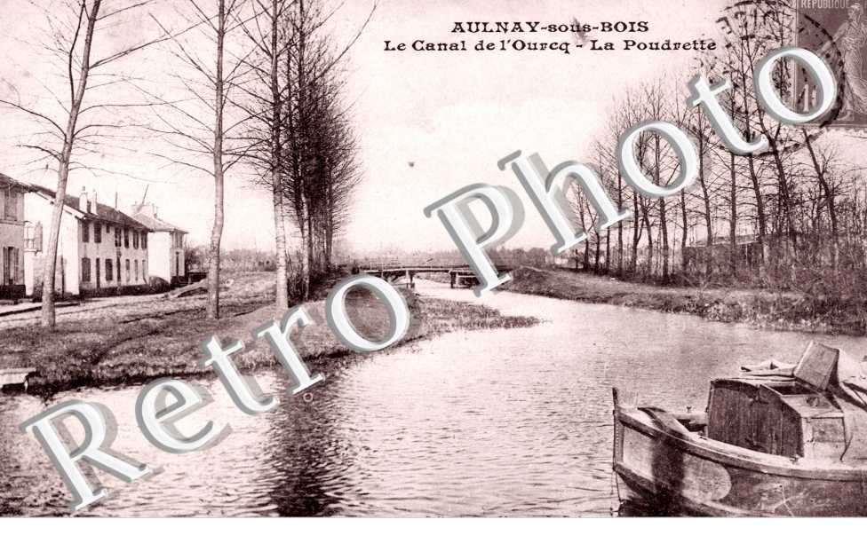 Le Canal de l'Ourcq, la Poudrette