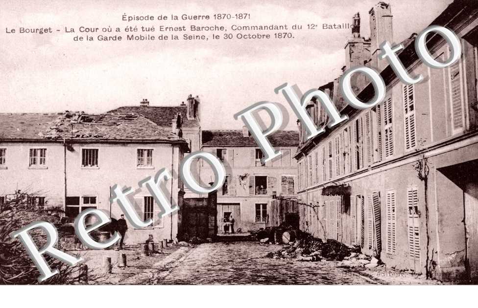 La Cour ou a ete tue Ernest Baroche
