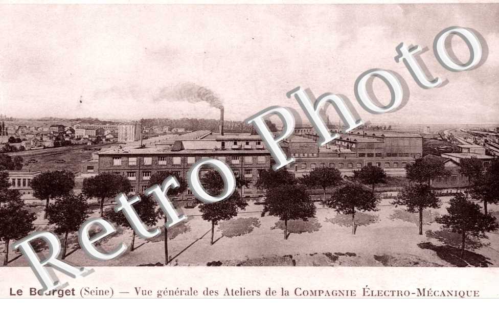Vue generale des Ateliers de la Compagnie Electro-Mecanique