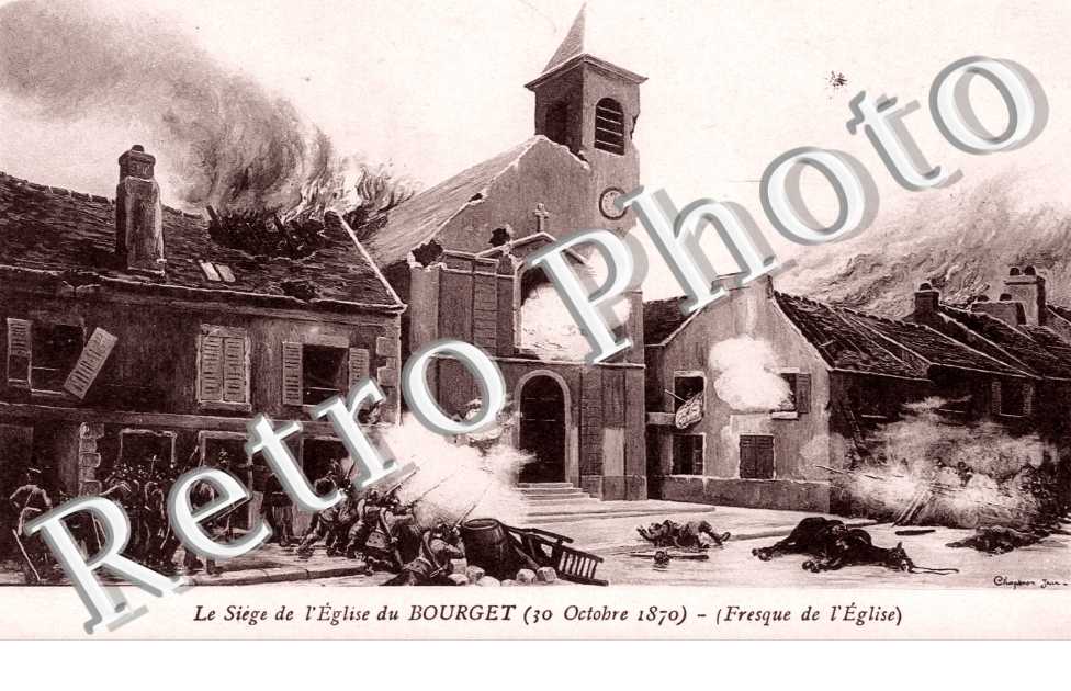 Le siege de l'Eglise, Fresque