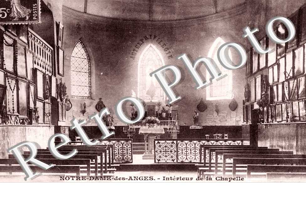 Interieur de la Chapelle Notre Dame des Anges