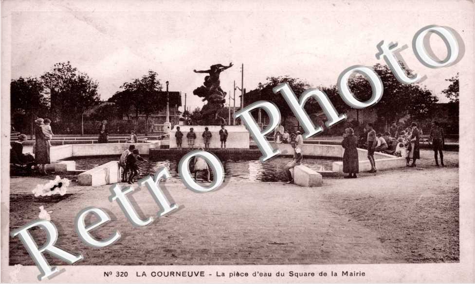 Piece d'eau du Square de la Mairie