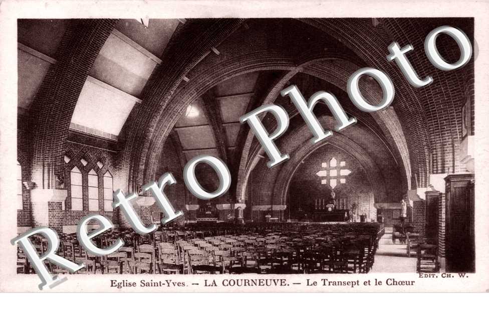 L'Eglise Saint Yves, le Transept et le Choeur