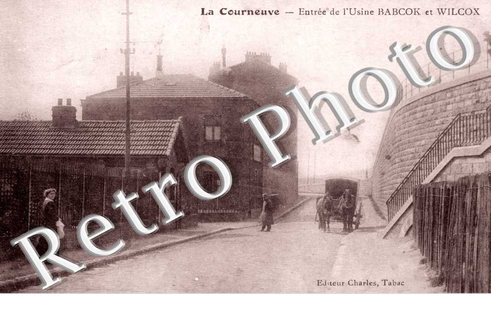 Entree de l'usine Babcok & Wilcox