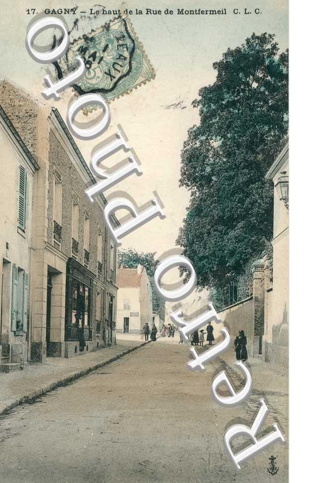 Le Haut de la Rue de Montfermeil