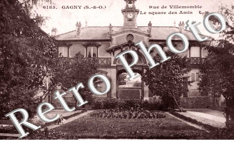 Rue de Villemomble, le Square des Amis