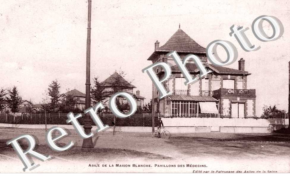Asile de la Maison Blanche, Pavillons des Medecins