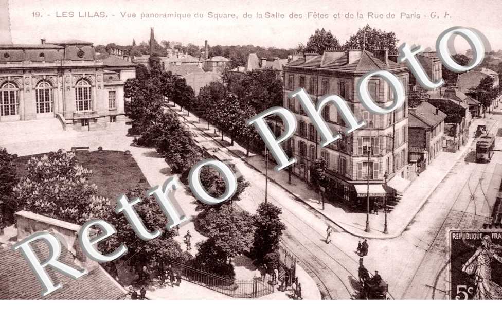 Vue panoramique du Square