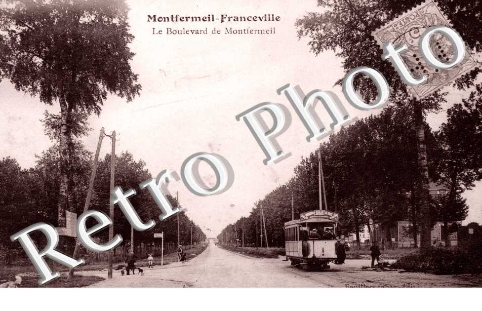 Franceville, le Boulevard de Montfermeil