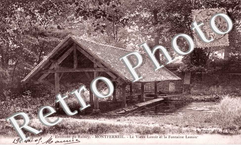 Le Vieux Lavoir et la Fontaine Lassau