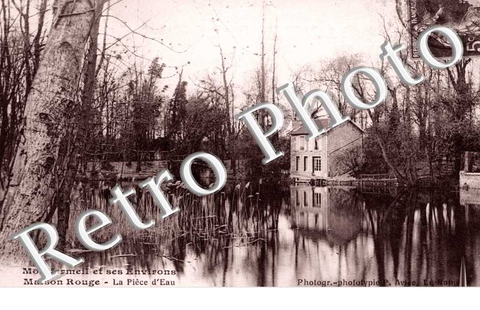 Maison Rouge, la Piece d'eau