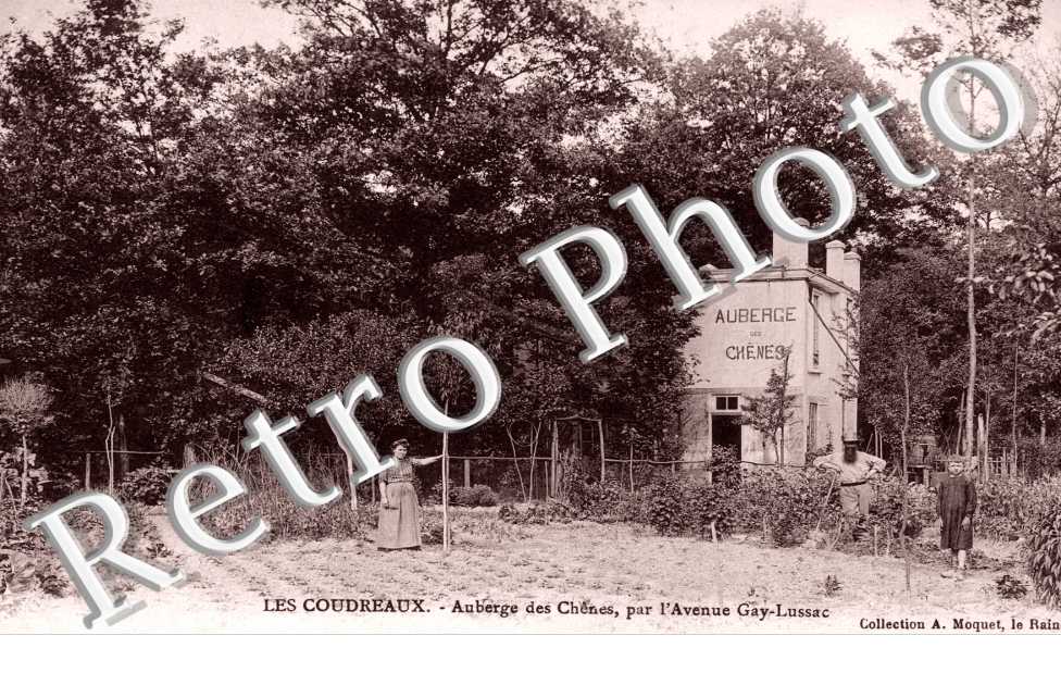 Les Coudreaux, Auberge des Chenes par l'avenue Gay-Lussac