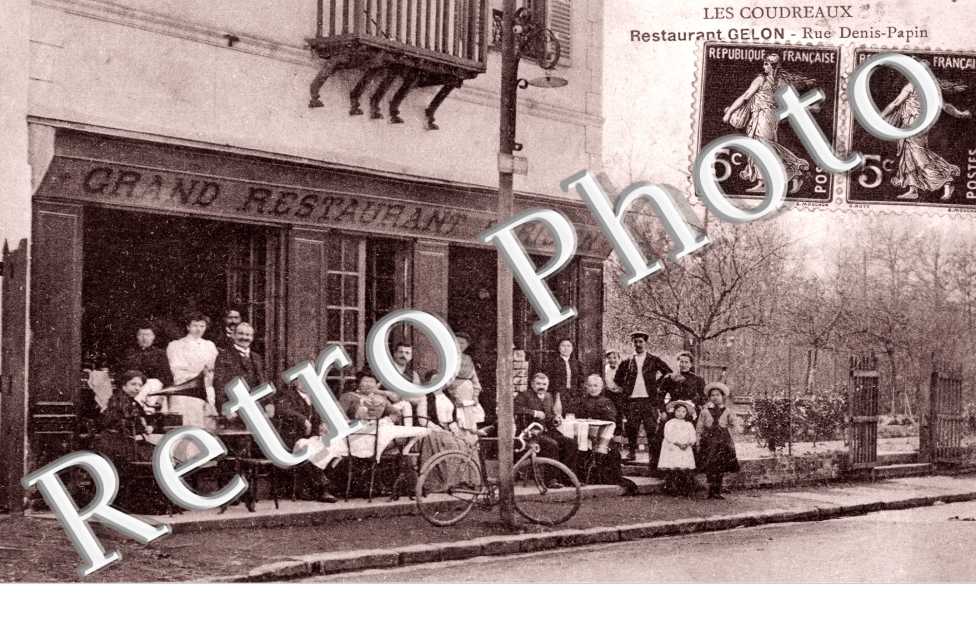 Les Coudreaux, Restaurant Gelon, Rue Denis Papin