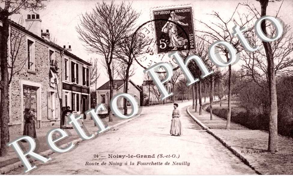 Route de Noisy a la fourchette de Neuilly