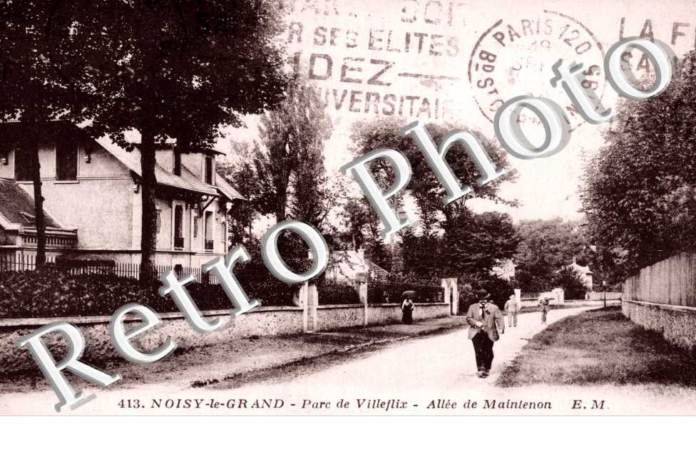 Parc de Villeflix, Allee de Maintenon