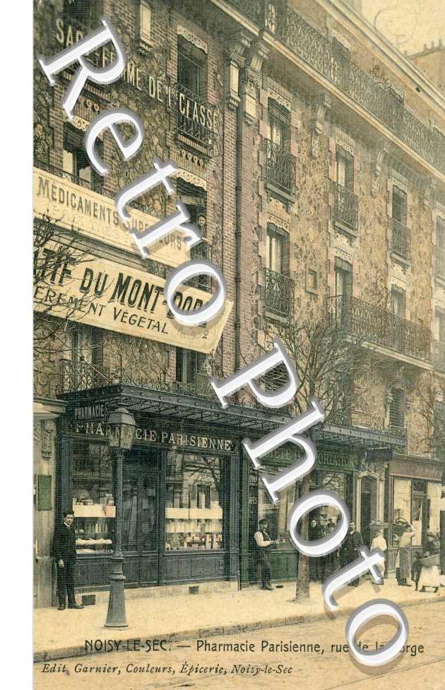 Pharmacie Parisienne - Rue de la Forge (toilee couleur)