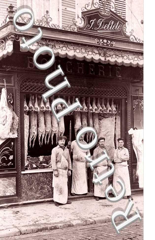 Une boucherie - J. Deltete