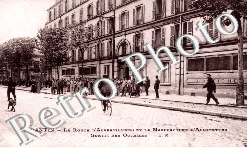 Rue d'Aubervilliers et Manufacture d'allumettes