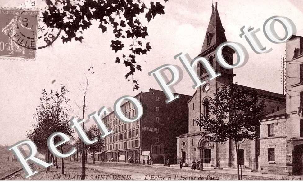 L'Eglise et Avenue de Paris