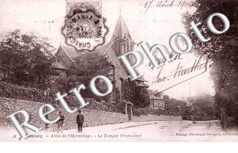 Allee de l'Ermitage, Temple Protestant