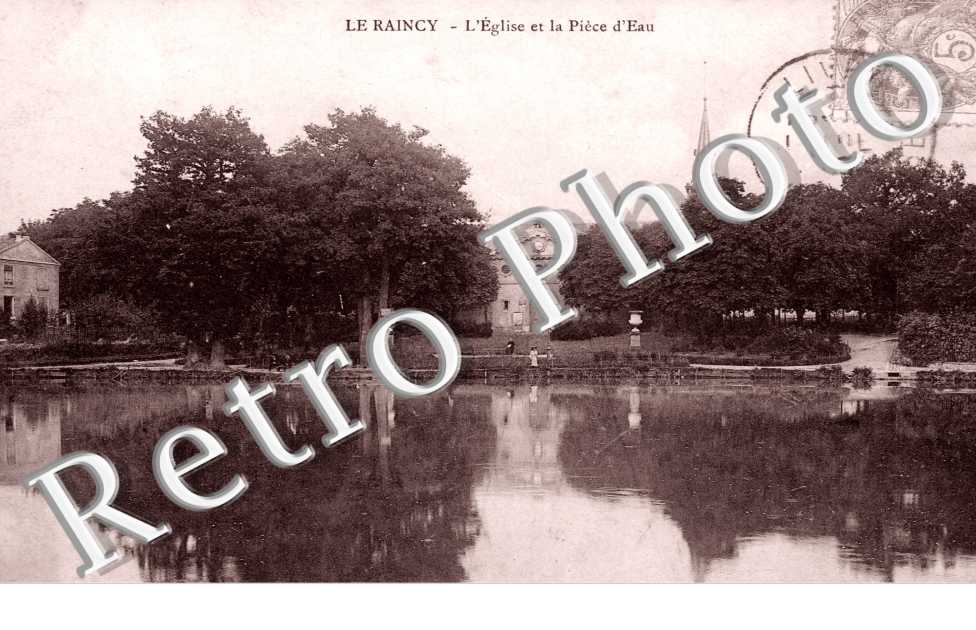 L'Eglise et la Piece d'eau