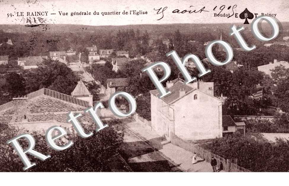 Vue generale du Quartier de l'Eglise