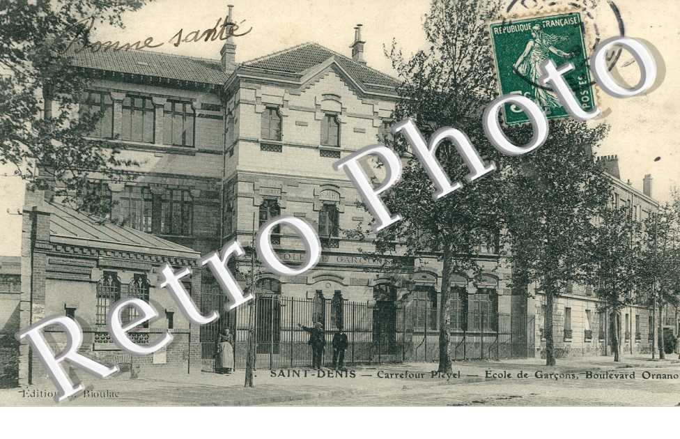 Carrefour Pleyel, Ecole de Garçons