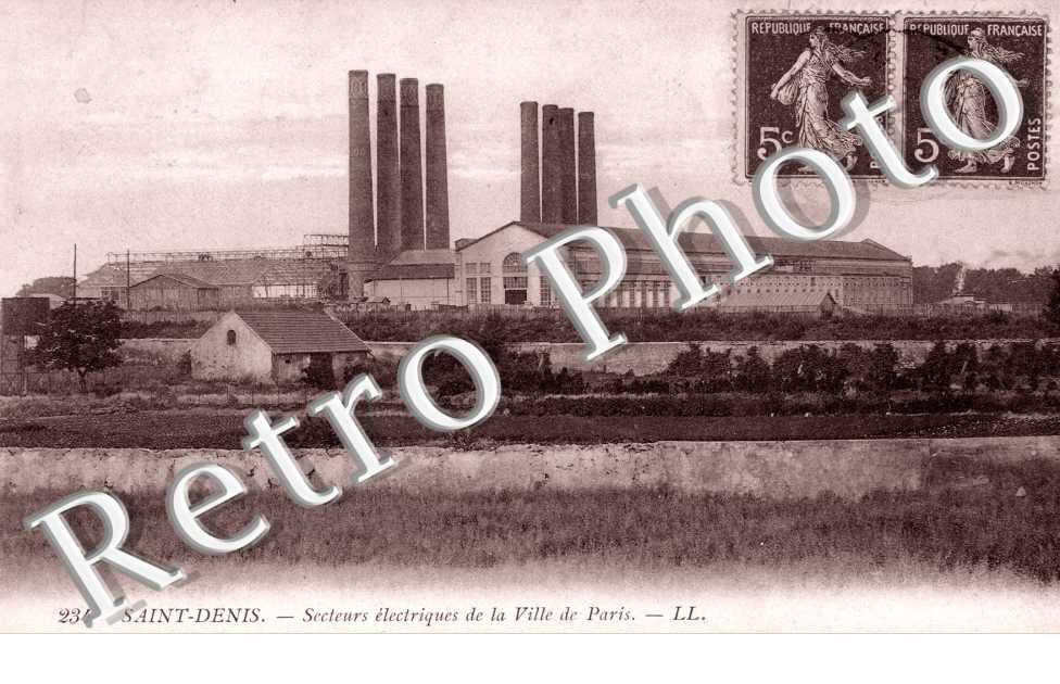 Secteurs electriques de la Ville de Paris