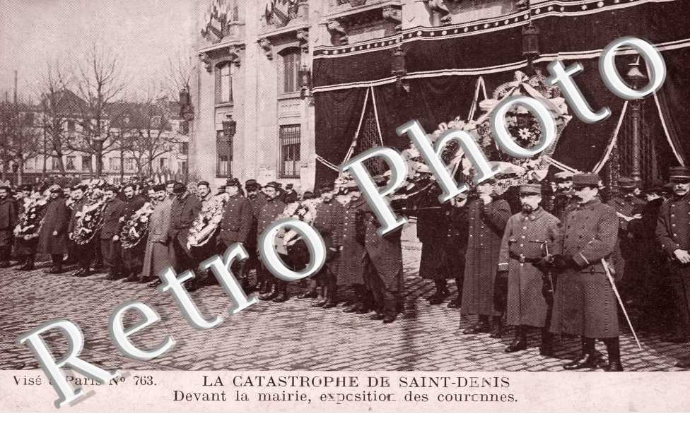 Catastrophe de saint Denis - Exposition des couronnes