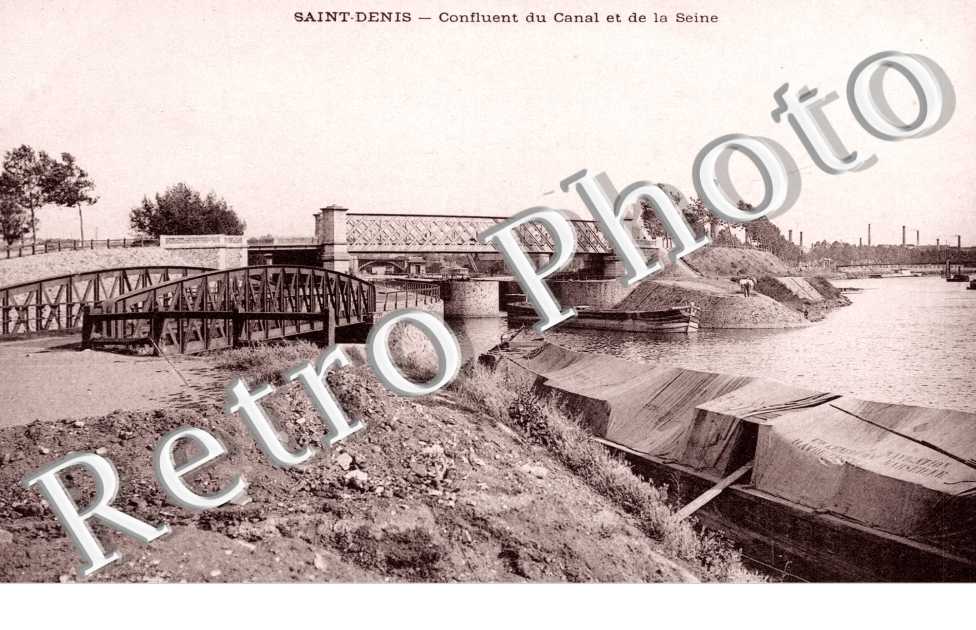Confluent du Canal et de la Seine