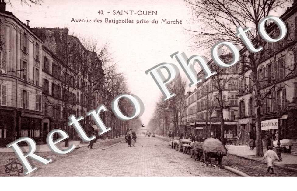 L'Avenue des Batignolles prise du Marche