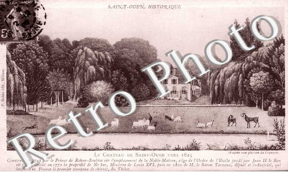 Le Chateau vers 1825