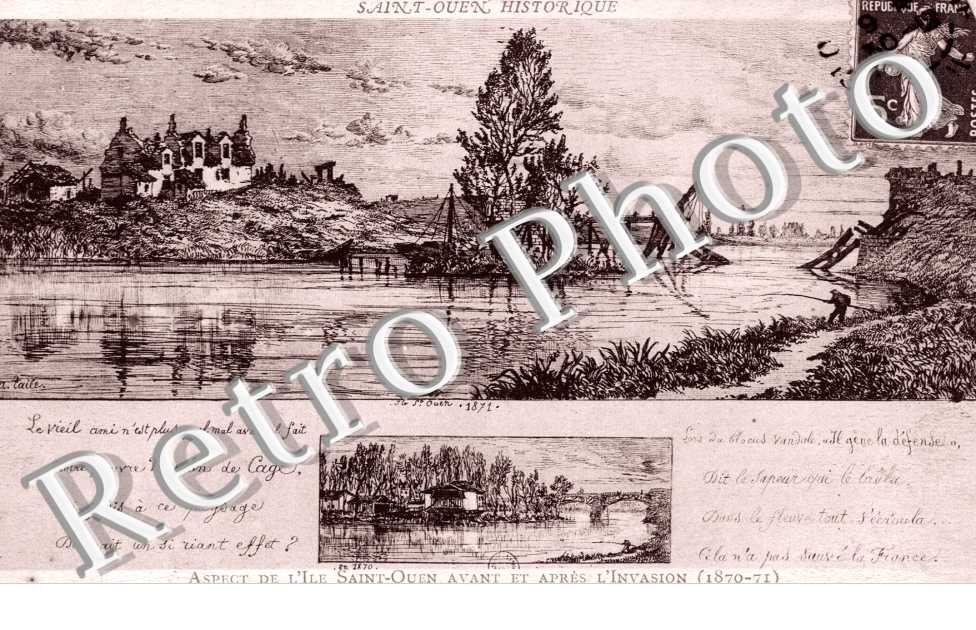Aspect de l'Ile avant et apres l'invasion