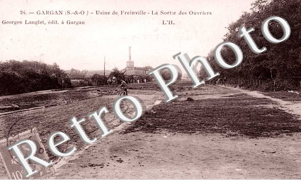 Gargan, Usine de Freinville, la Sortie des Ouvriers