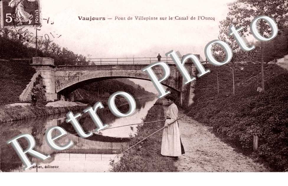 Pont de Villepinte sur le Canal de l'Ourcq