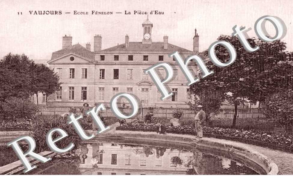 Ecole Fenelon, la Piece d'eau