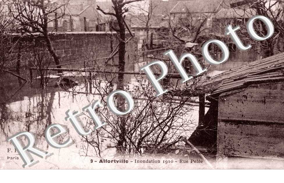 Inondations 1910, Rue Pelee